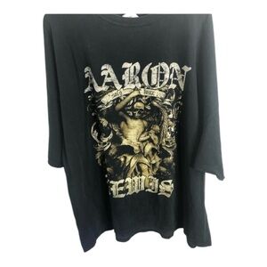 Aaron Lewis of Staind Solo Acoustic Tour Tee Shirt in Size 3X Unisex